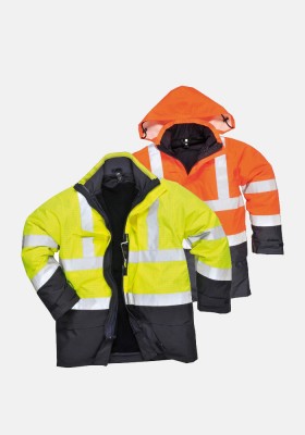 Portwest Bizflame Rain HiVis Multi-Protection Jacket