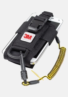 DBI-SALA Adjustable Radio Holster with Clip2Loop Coil and Micro D-Ring