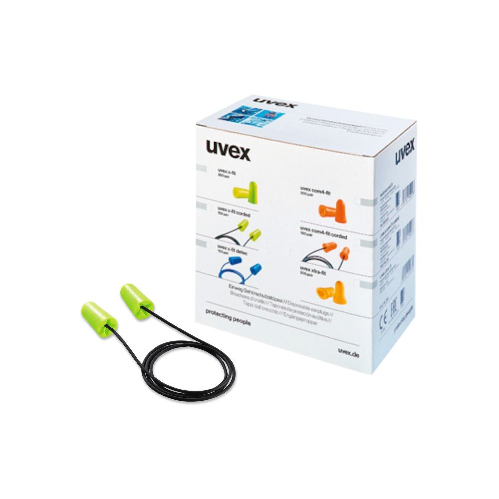 uvex x-fit Ear Plug 100Pcs Box